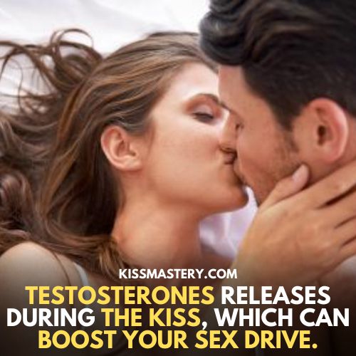 Effects of Kissing on Lips - Testosterone releases during the kiss which can boost your sex drive